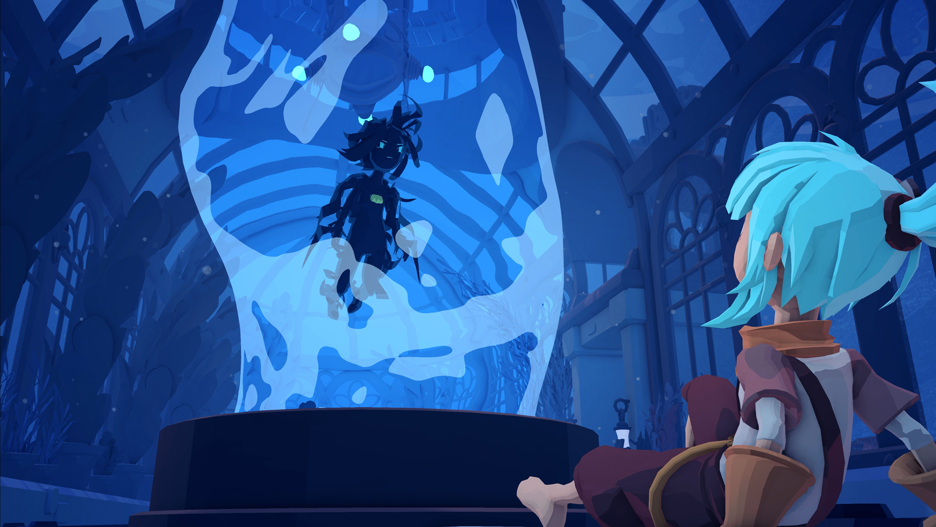 Sigrid meeting the shadow creature